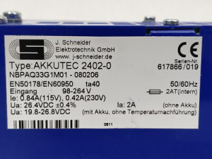 AKKUTEC 2402 24 V 2 A 