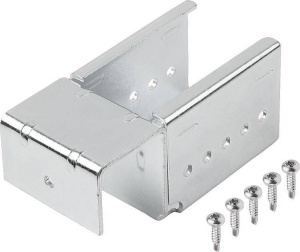 Norelem 10448-51_A Steel suspension brackets for roller rails, Form A, without stop 