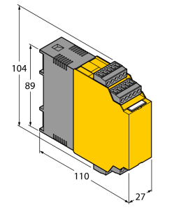 монитор скорости вращения1-канальный - IM21-14-CDTRI - 7505650 Turck